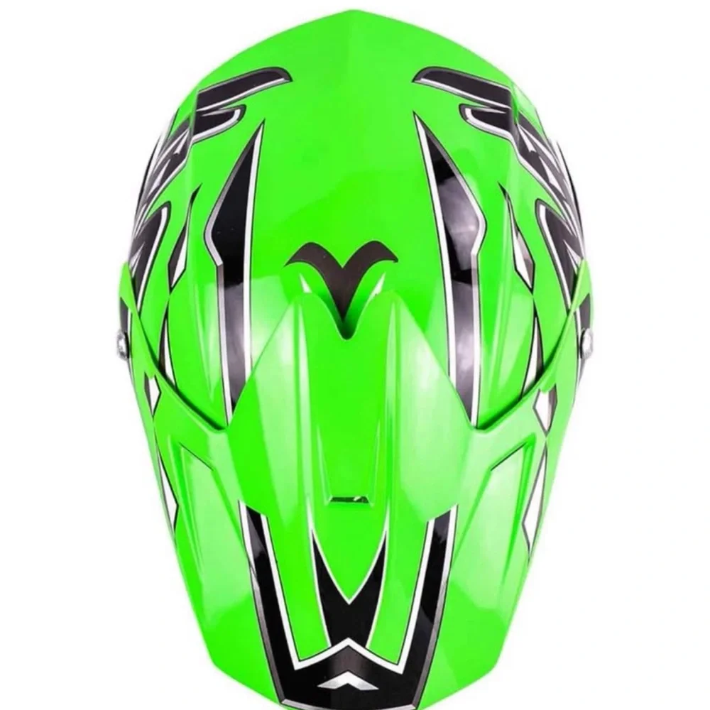 Kids Green and Black Face Mask